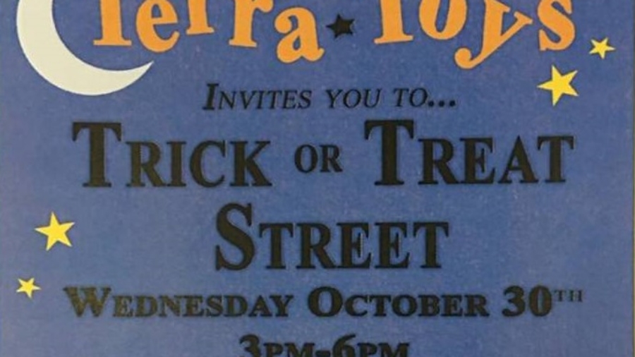 Trick or Treat Street at Terra Toys!