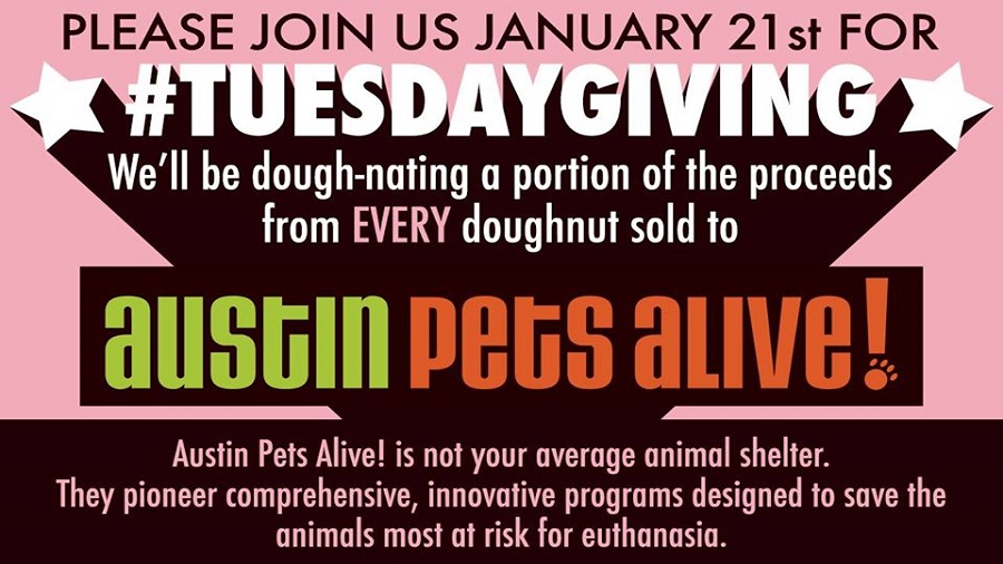 Tuesday Giving - Austin Pets Alive!